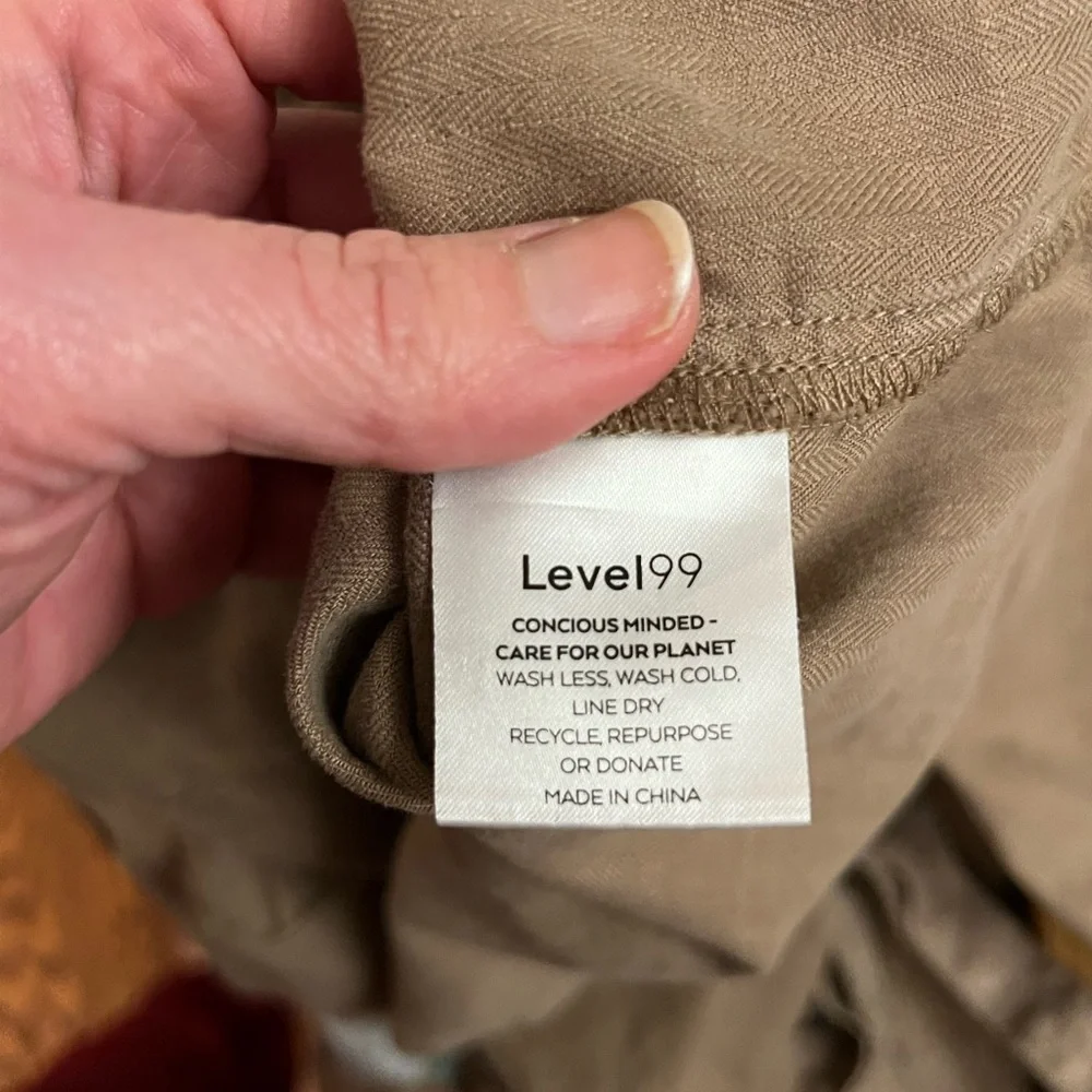 Evereve Level 99 Women's Khaki Utility Jacket - Picture 11 of 12